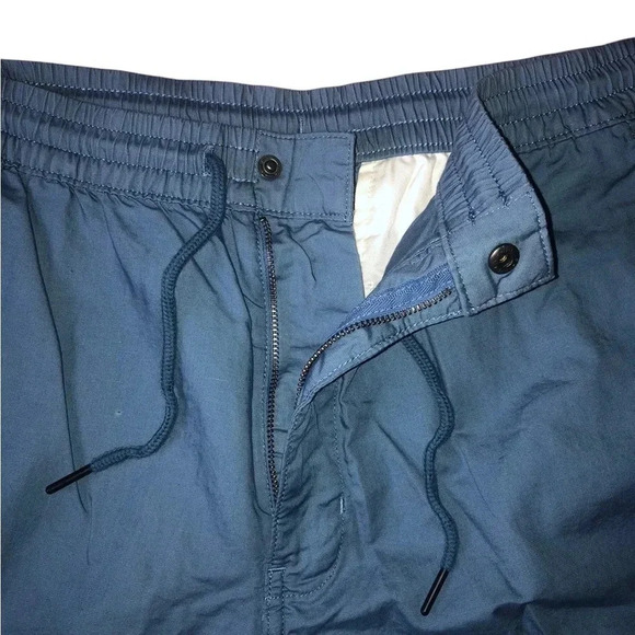 Sold Patagonia Blue Organic Hemp Volley 7" Inseam Stretch Waist Shorts XL - Picture 5 of 5